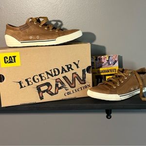 Vintage CAT Legendary Raw Collection Regan Shoes Size 7.5